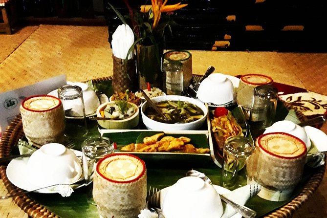 Full Day bamboo experience with cooking class & Kuang si waterfalls - Kuang Si Falls: Bear Sanctuary and Turquoise Pool Swim