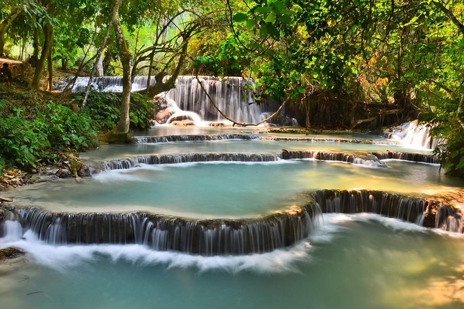 Full Day bamboo experience with cooking class & Kuang si waterfalls - Getting Picked Up and Moving Around Comfortably