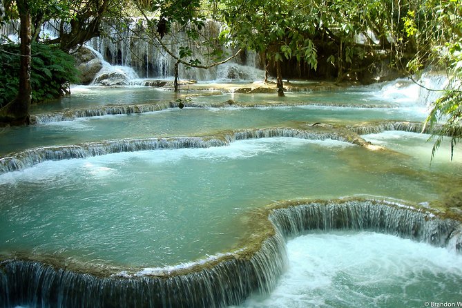 Full-Day Luang Prabang Highlights Tour Including Kuangsi Waterfall - Kuang Si Waterfall: Blue Pools, Swimming Time, and Sensible Planning