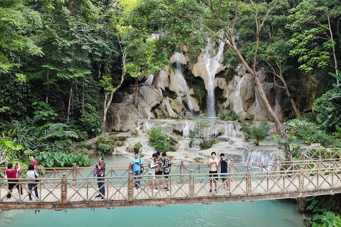 Full Day Trek to Kuang Si Waterfalls, Remote Village - Following the water to the Kuang Si Heritage Rice Farm