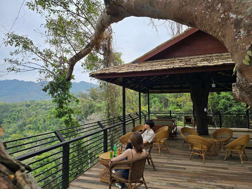 Kuang Si Waterfall, Tree Top Cafe, Ziplining - Key highlights at a glance