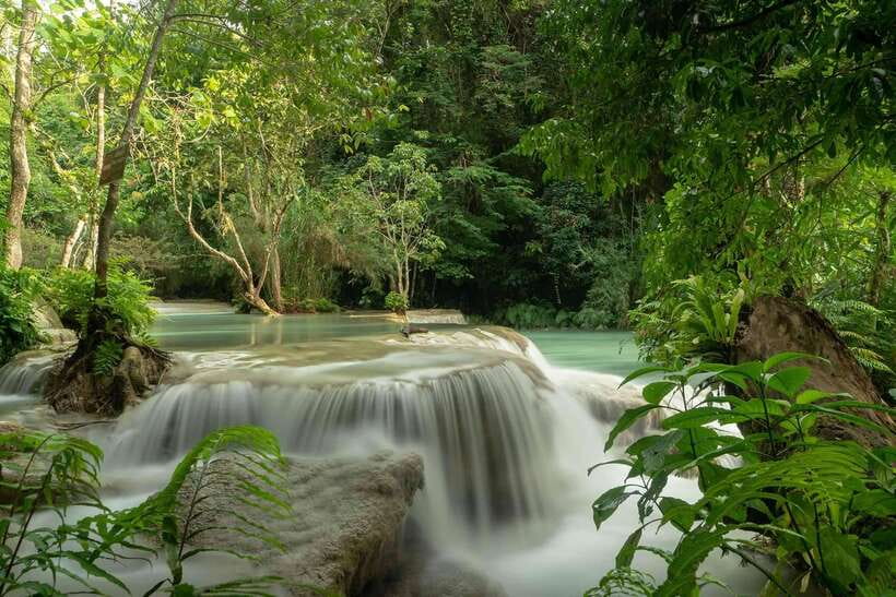 Kuang Si Waterfall, Tree Top Cafe, Ziplining - Ethnic minority villages on the way, why this stop feels more than a box-check