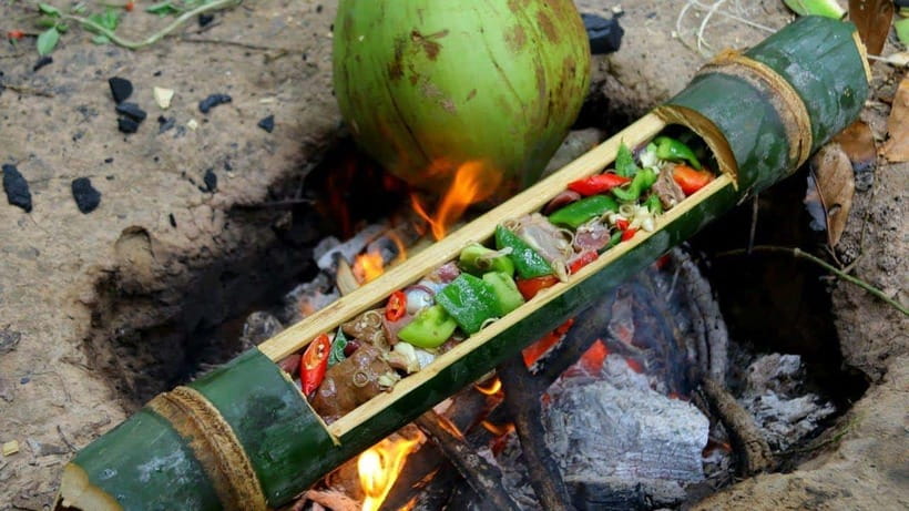 Luang Prabang: Bamboo Forest Cooking-class & Farm Visit - Learning the forest basics: bamboo, plants, and cooking technique