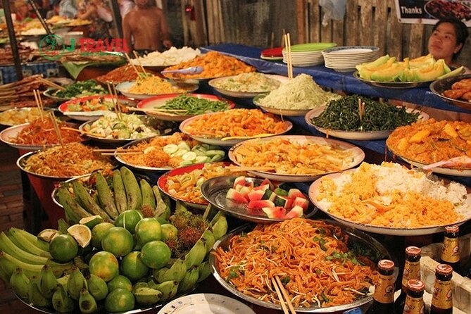Luang Prabang Evening Food Tour by Tuk-Tuk - Key things I’d circle on your map