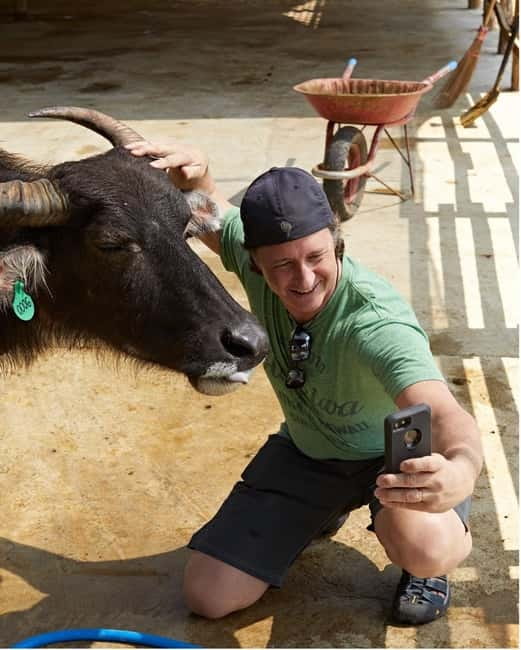 Luang Prabang: Farm Tour and Buffalo Buffet Adventure - Buffalo Bath Spa at Laos Buffalo Dairy, Luang Prabang