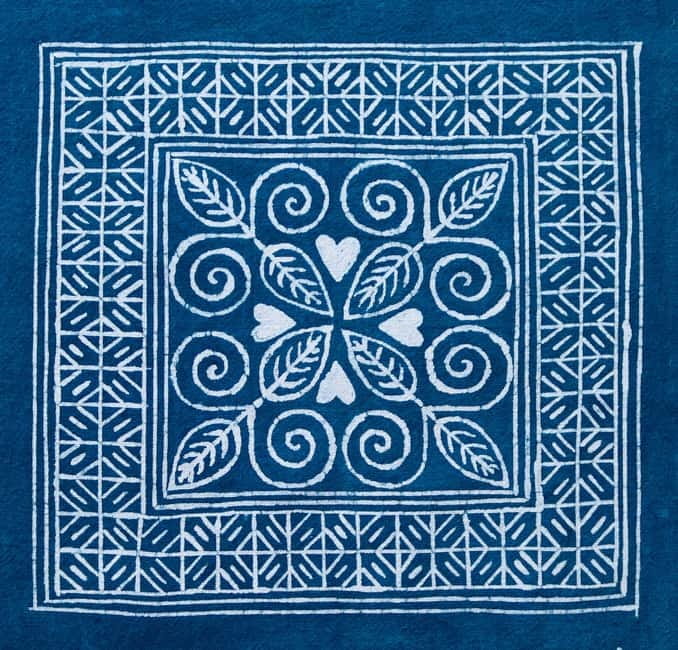 Luang Prabang: Hmong Batik Art Workshop - What you make, and how it actually works (beeswax to indigo)