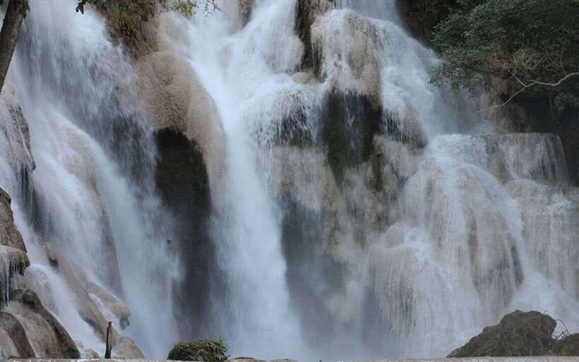 Luang Prabang: Kuang Si Bike Ride & Long-Tail Boat Cruise - Kuang Si Waterfall Trails, Swimming, Lunch, and the Bear Rescue Centre