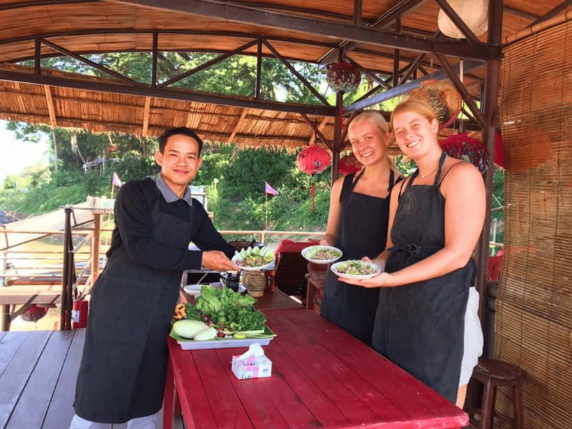 Luang Prabang: Mekong River Cooking Class with Hotel Pickup - Hotel pickup and tuk tuk timing, so you start the day relaxed