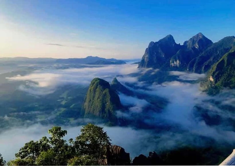 Luang Prabang: Nong Khiaw 3-Day Trekking & camping, Homstay - Day 2: Sunrise Breakfast, Village Trek Through Primary Forest, Bamboo Crafting