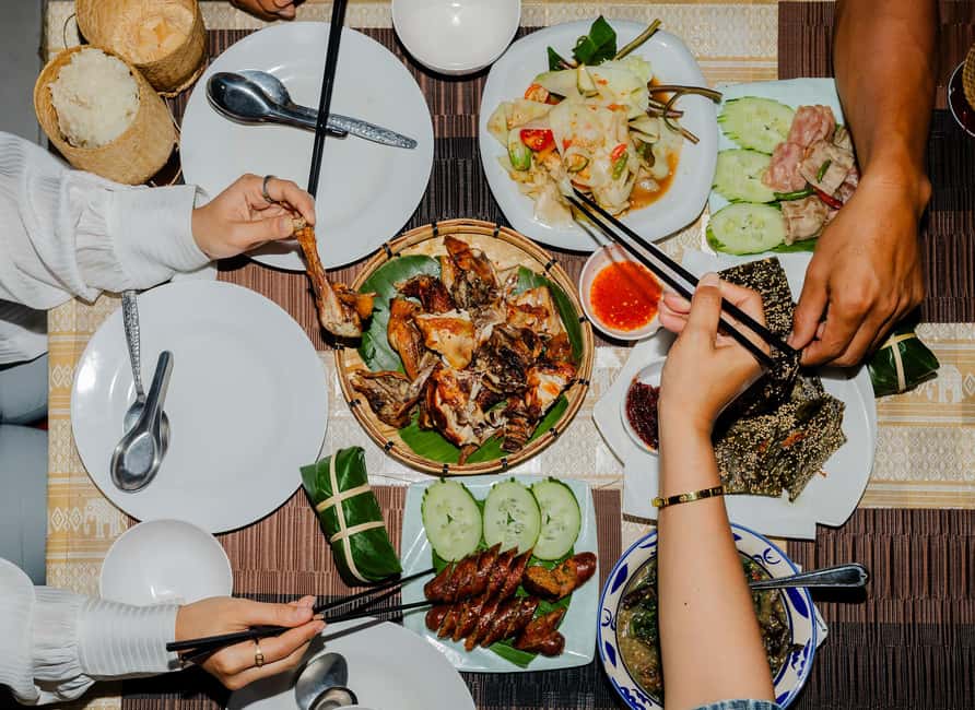 Luang Prabang Plates Food Tour with 15+ Tastings - Meeting at Pasaniyom Traditional Café, right by the Mekong