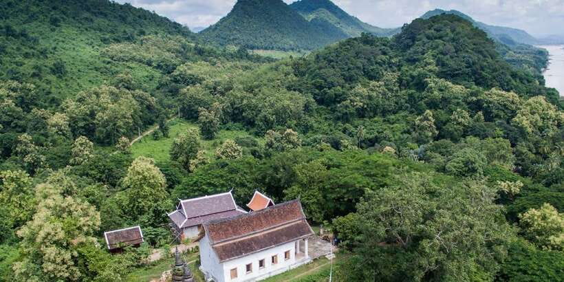 Luang Prabang: Pottery Workshop & Wat Chomphet cycling Tour - Wat Chomphet: The View Side, Plus a Temple Stop That Makes Sense