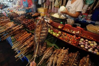 Luang Prabang Street Food Culture, Paper Handicraft Village Tour