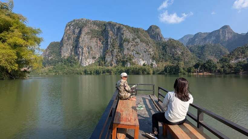 Luang Prabang to Nong Khiaw: River Cruise, Hike & Waterfall - Lao lunch on board: bento style, scenic, and practical