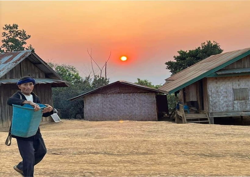 Nong Khiaw: 2-Day Trekking,Hmong village,Home Stay&Kayaking - Day 1: Tuk-tuk into Ban Naluang and the Khmu and Hmong villages