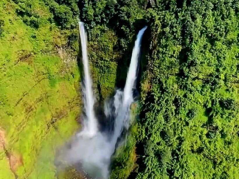 Pakse: Mystic Falls & Timeless Temples of Southern Laos Tour - Tad Fane Waterfall: Twin Cascades With Real Drama
