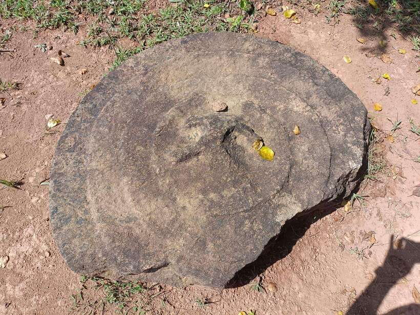 Plain of jars share group tour - Site 3 Ban Xieng Di: The Rice-Field Walk and Jar Spotting