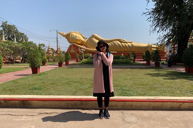 Private Tour: Vientiane City Tour Full Day with Buddha Park - Buddha Park after lunch: Buddhist and Hindu figures in one outdoor scene