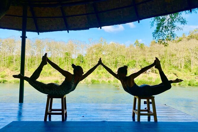 The Namkhan - Yoga Class (8 am or 4 pm) - Yoga on the Nam Khan River, in a small group