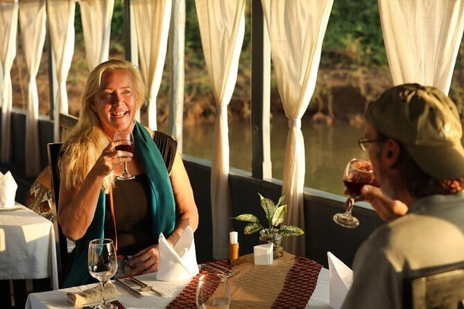 Unwind with a Sunset Cruise on the Mekong River - Snacks, drinks, and the optional dinner you might want to add
