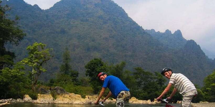 Vang Vieng: Blue Lagoon and Countryside Bike Tour with Lunch - Price and value at $38: what you get for a full day out