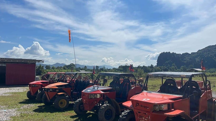 Vang Vieng: Hot Air Balloon and Go Kart Ride - Morning pickup, tuk-tuk rides, and how the day actually runs