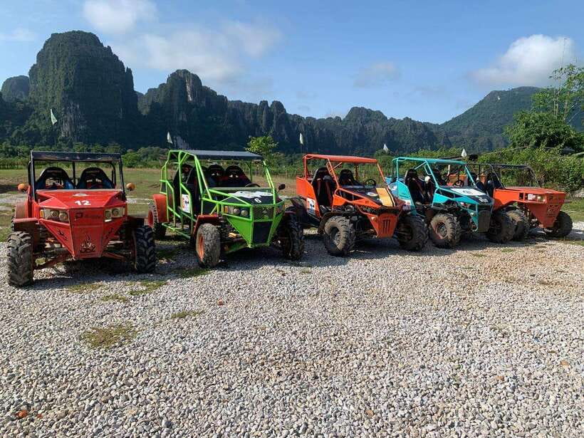 Vang Vieng: Hot Air Balloon and Go Kart Ride - The 30-minute balloon ride: timing, eligibility, and what it feels like